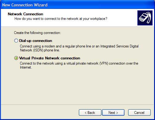 Virtual Privat Network connection